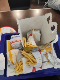 Fast Food Combo Meal