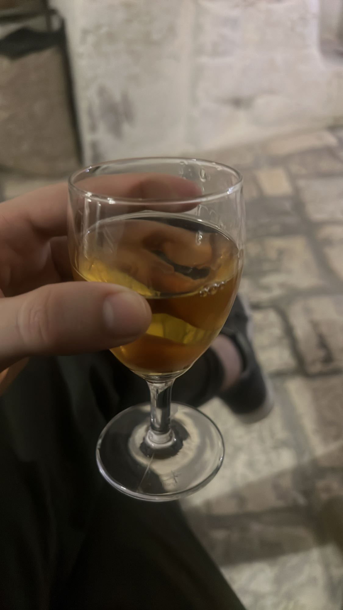 Glass of Dessert Wine