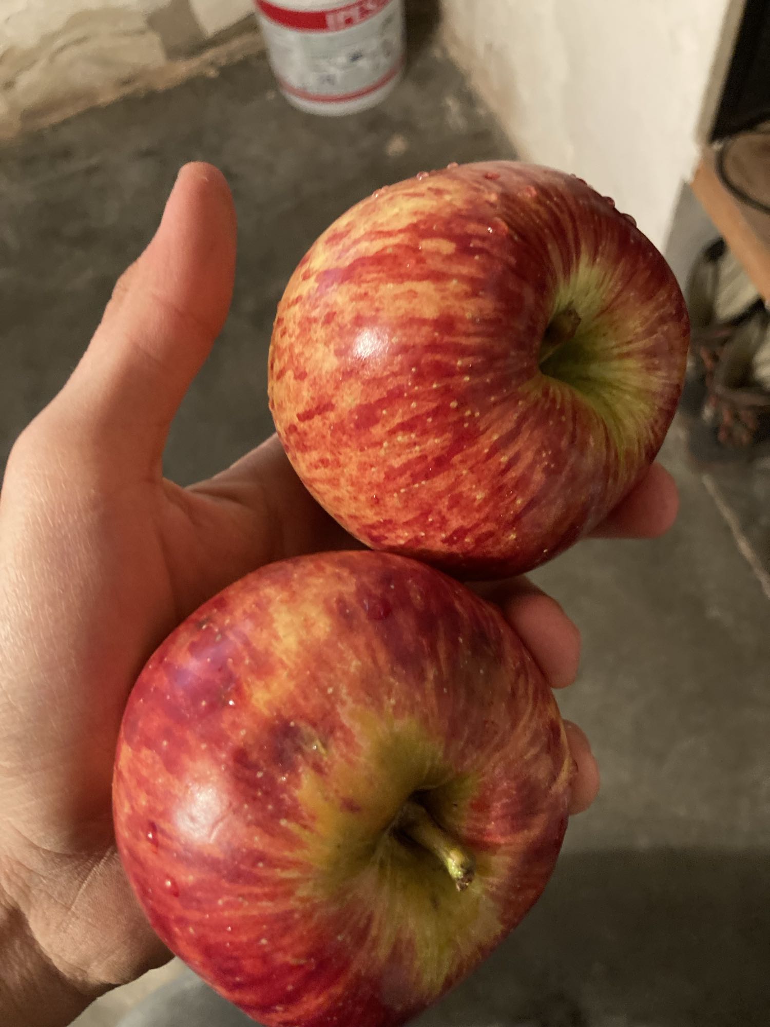 Manzanas frescas