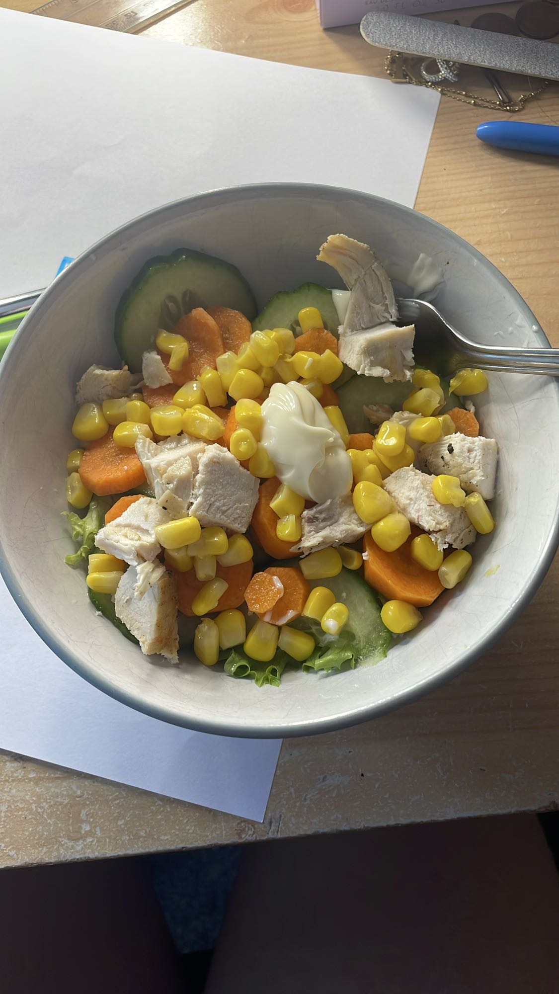 Chicken Veggie Salad