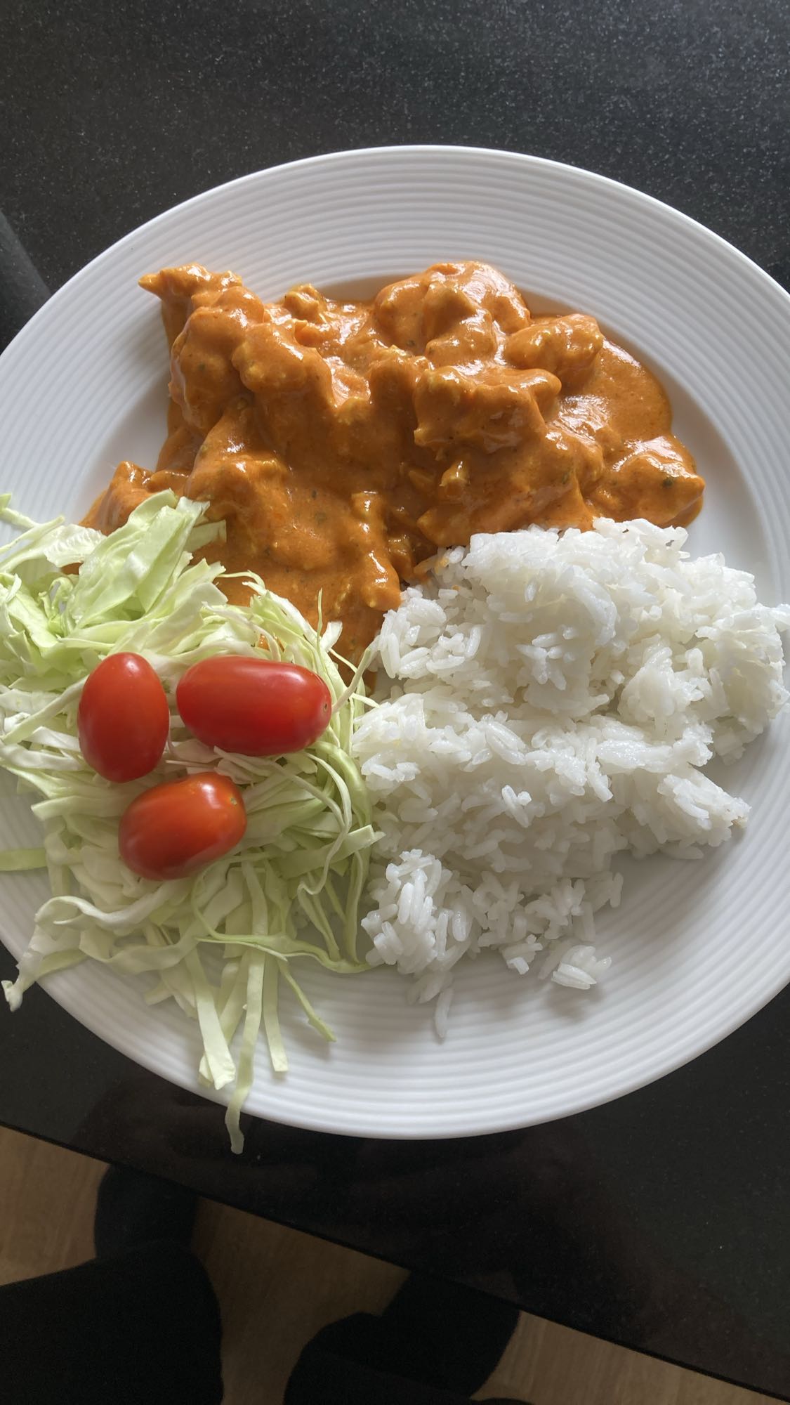 Kycklinggryta med ris