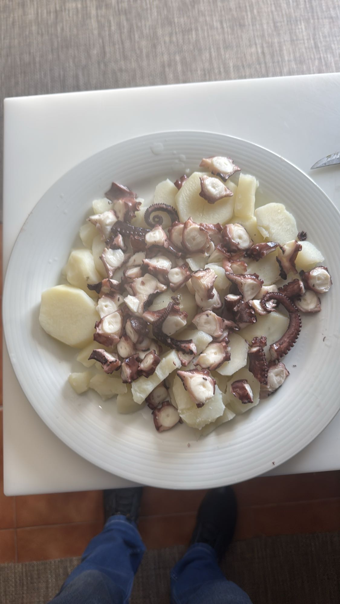 Pulpo con patatas