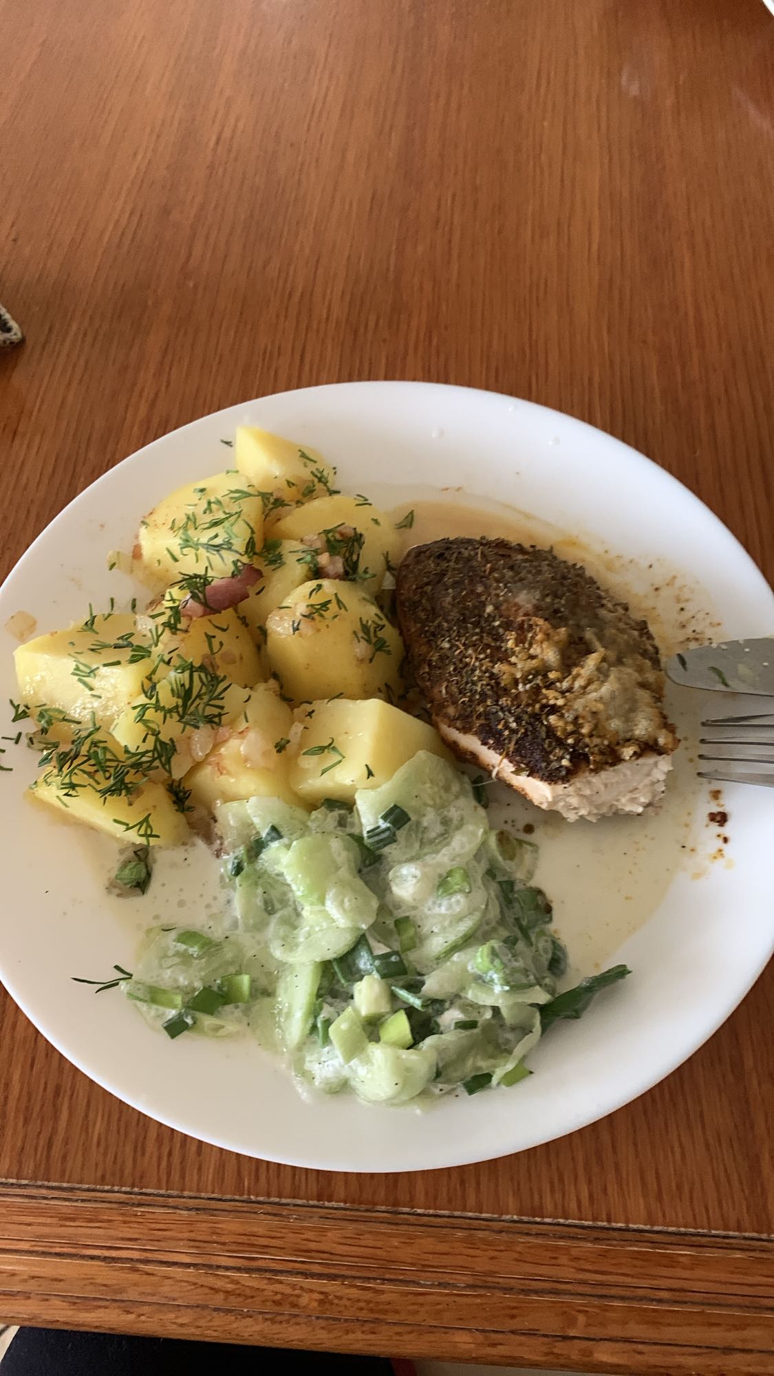 Kurczak z ziemniakami