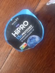 Yaourt protéiné myrtille