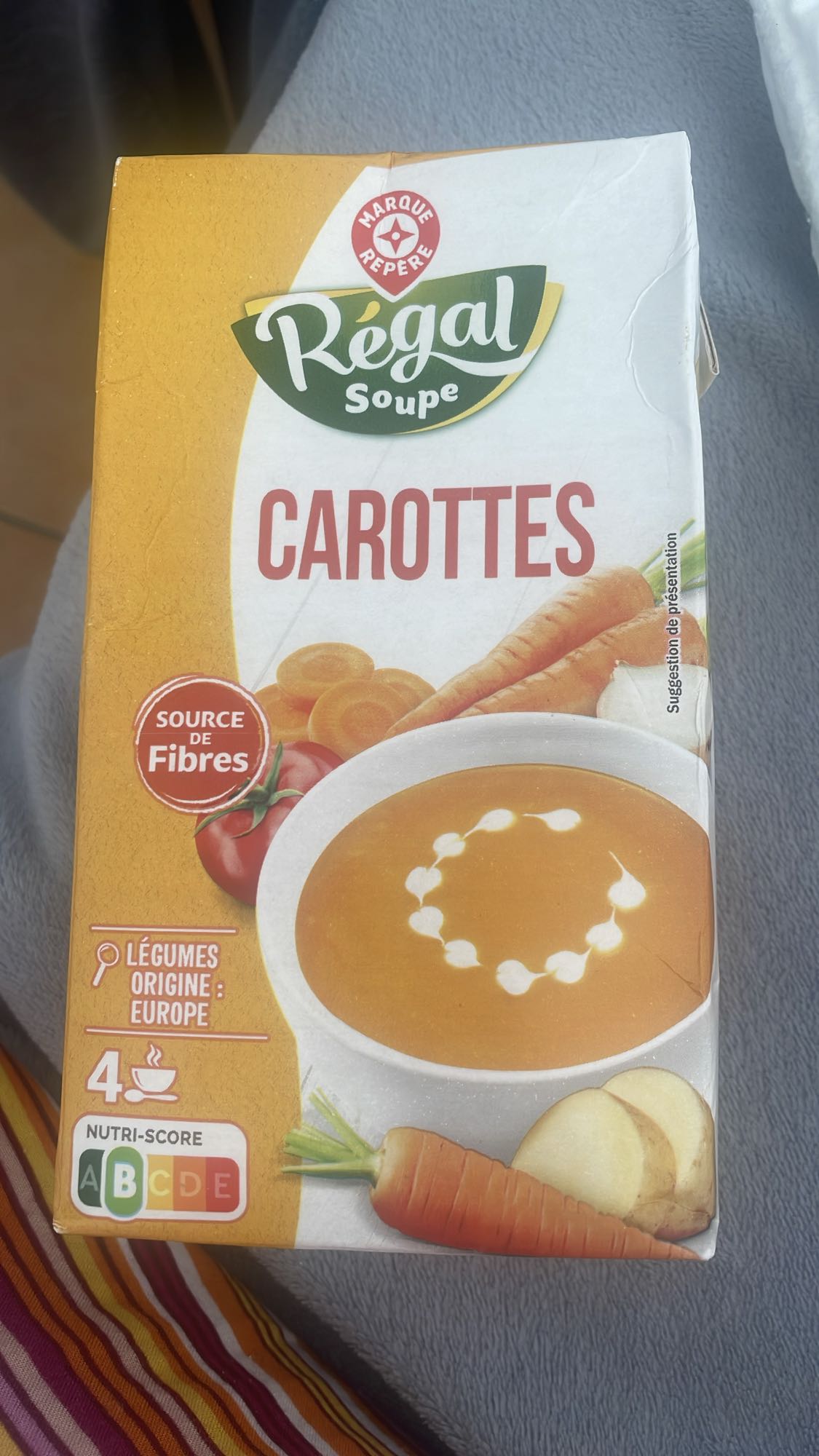 Soupe de carottes