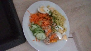 Egg and Veggie Bowl