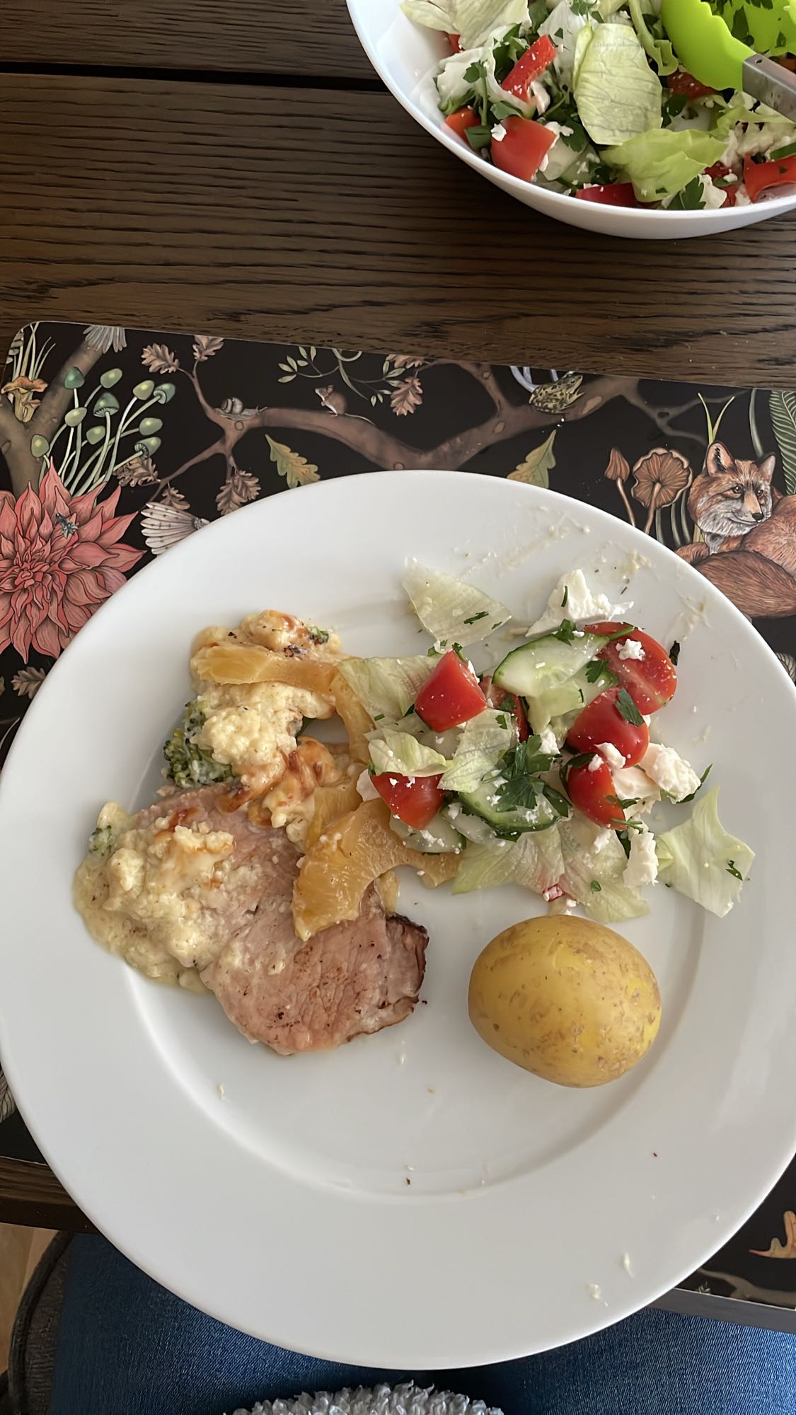 Fläskfilé med potatis