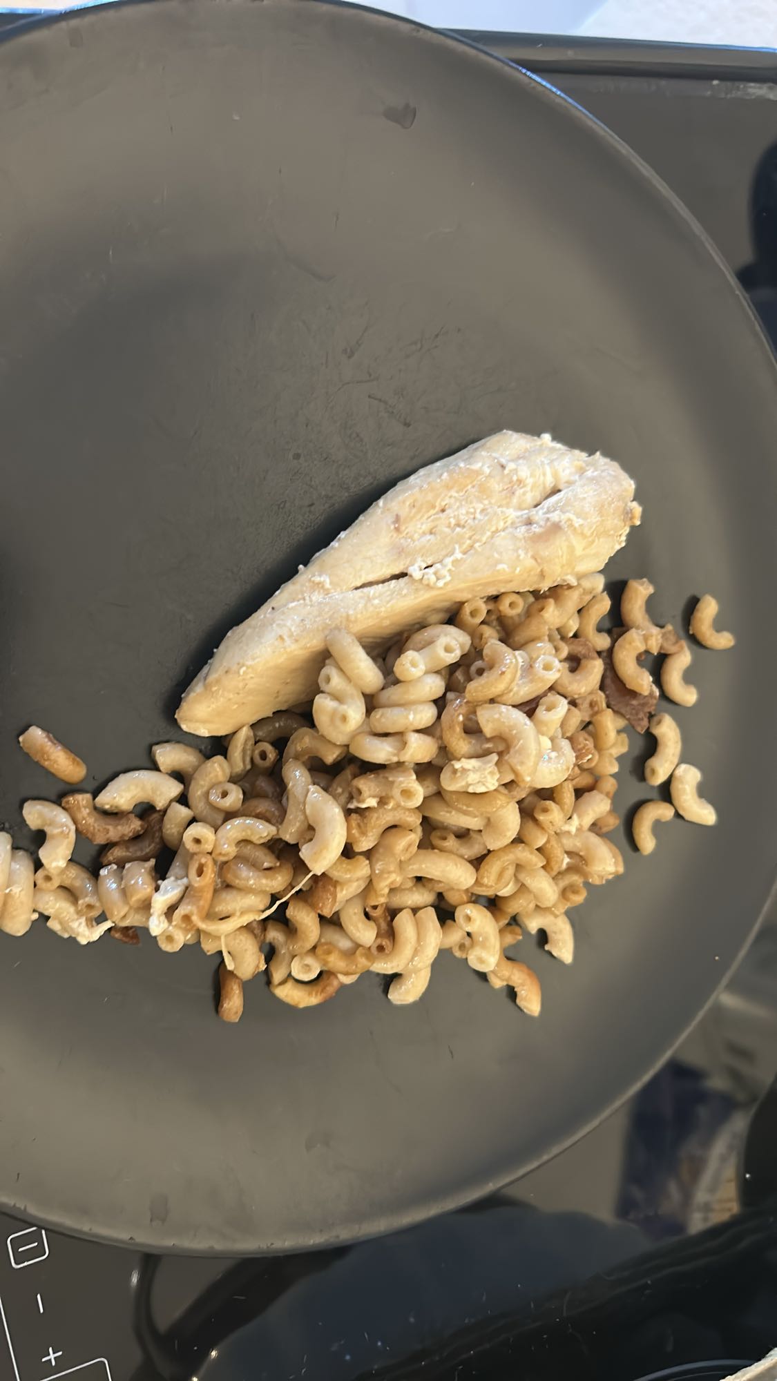 Poulet et pâtes complètes