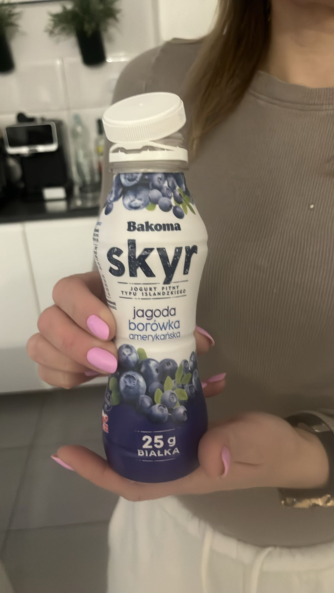 Skyr jagoda borówka