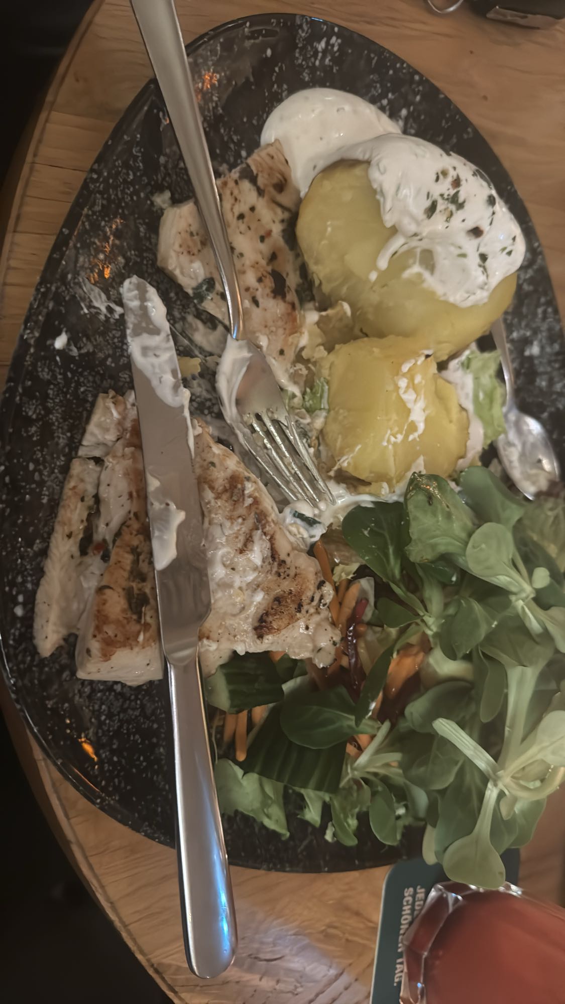 Hähnchen mit Kartoffeln