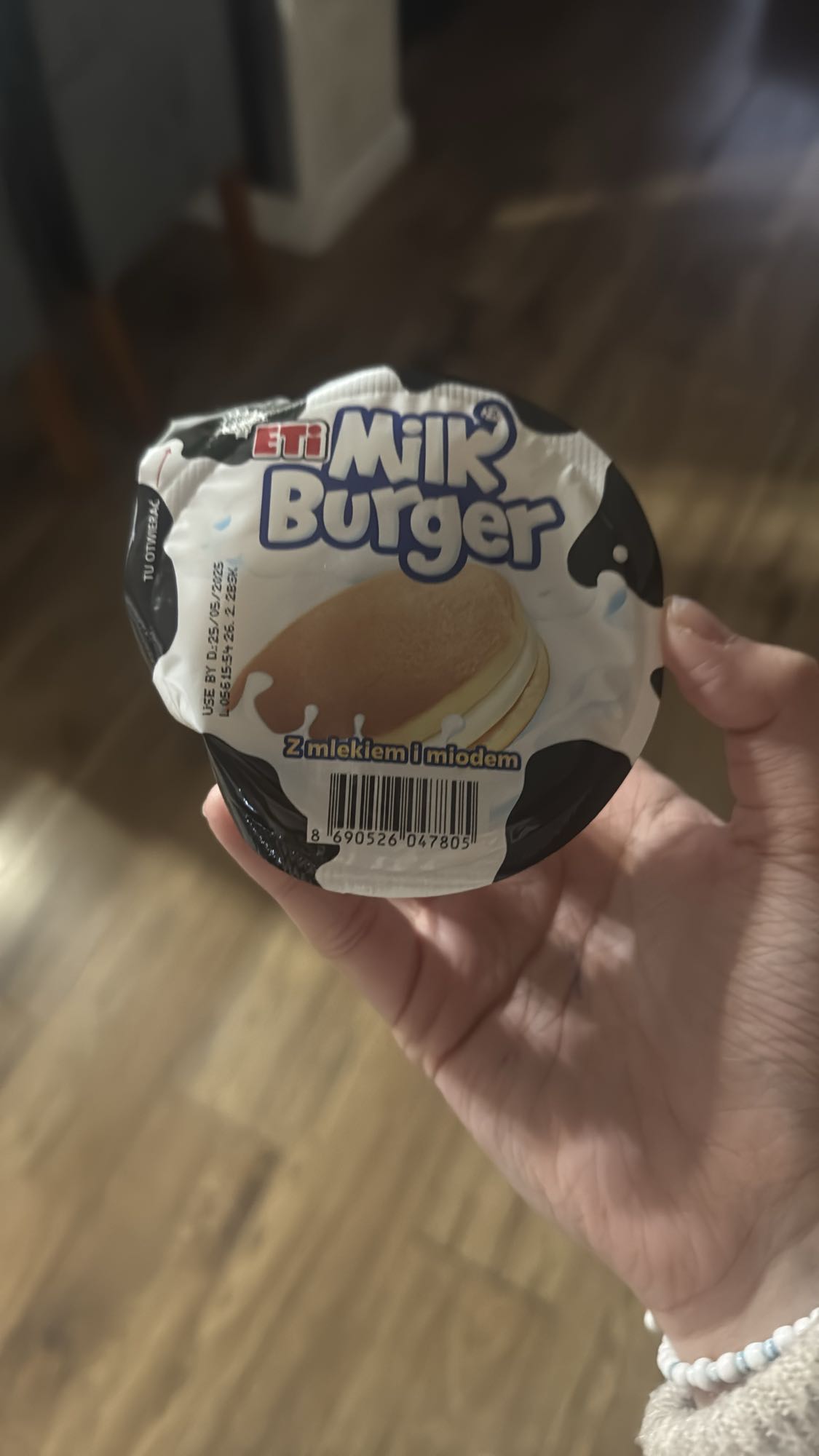 Milk Burger z miodem