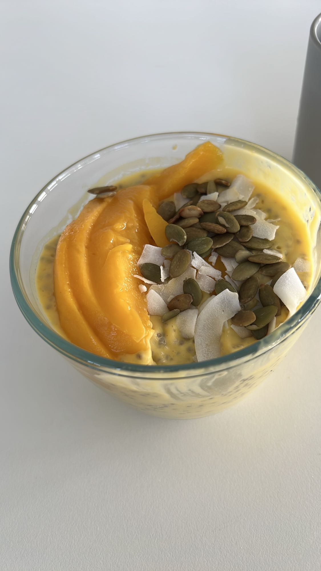 Mango chiapudding