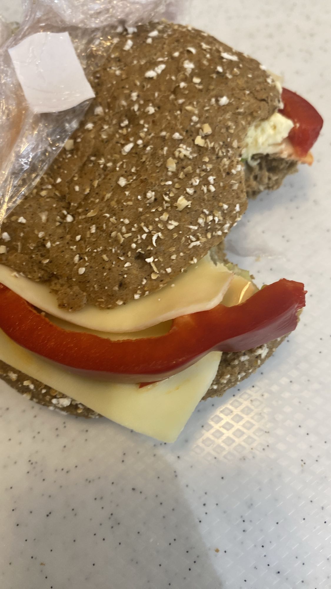 Fullkornsmörgås med ost