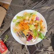 Salade de légumes frais