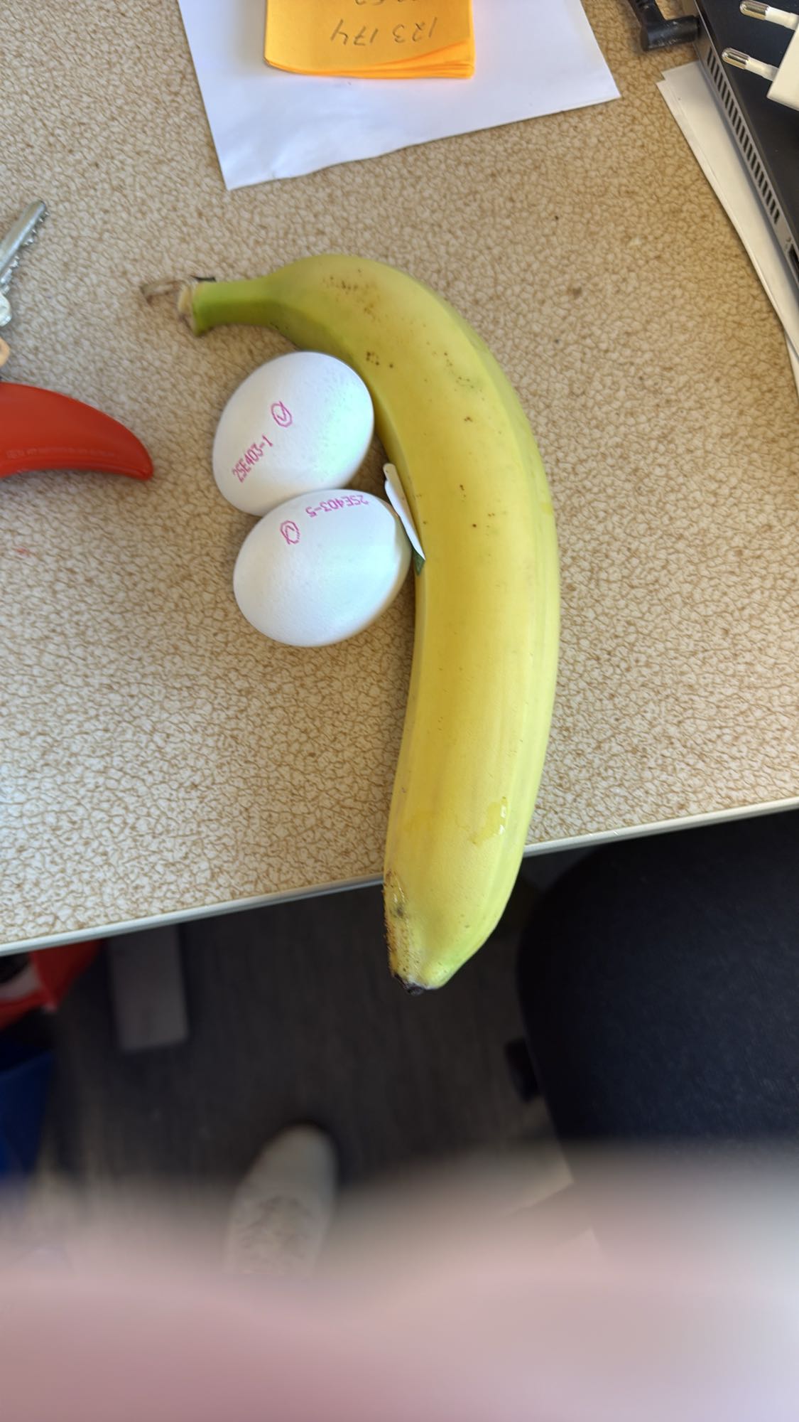 Banan och ägg