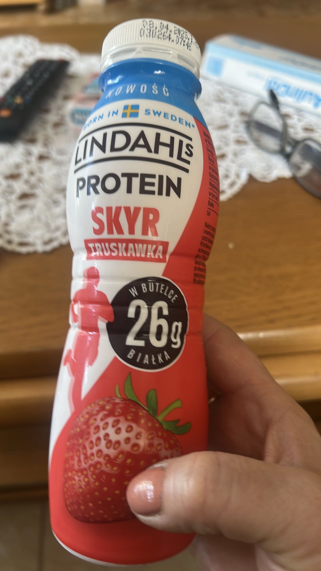 Skyr truskawkowy