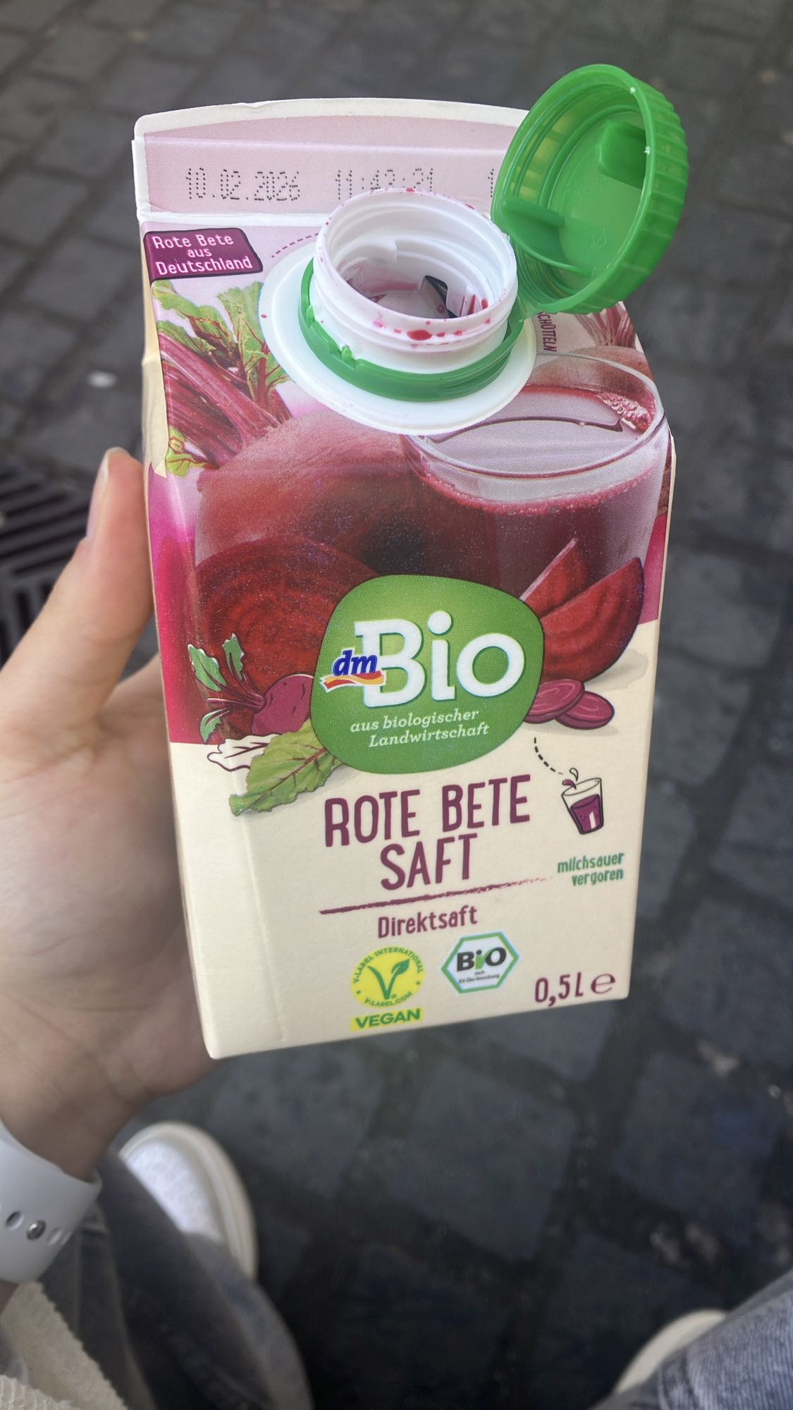 유기농 비트 주스