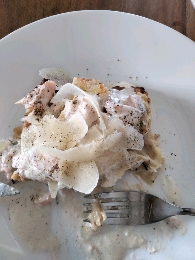 Poulet à la crème