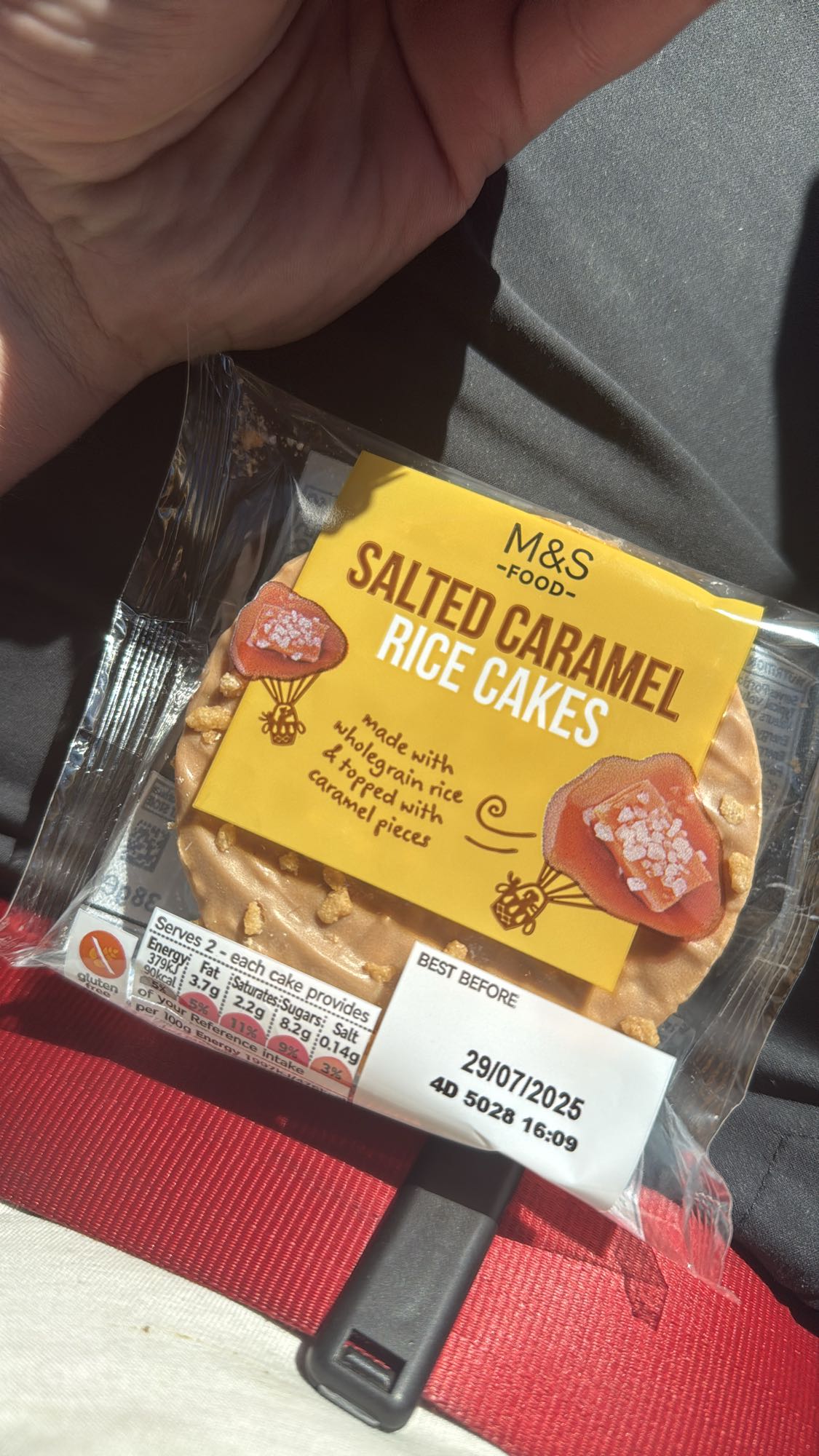 Salted Caramel Rice Cakes