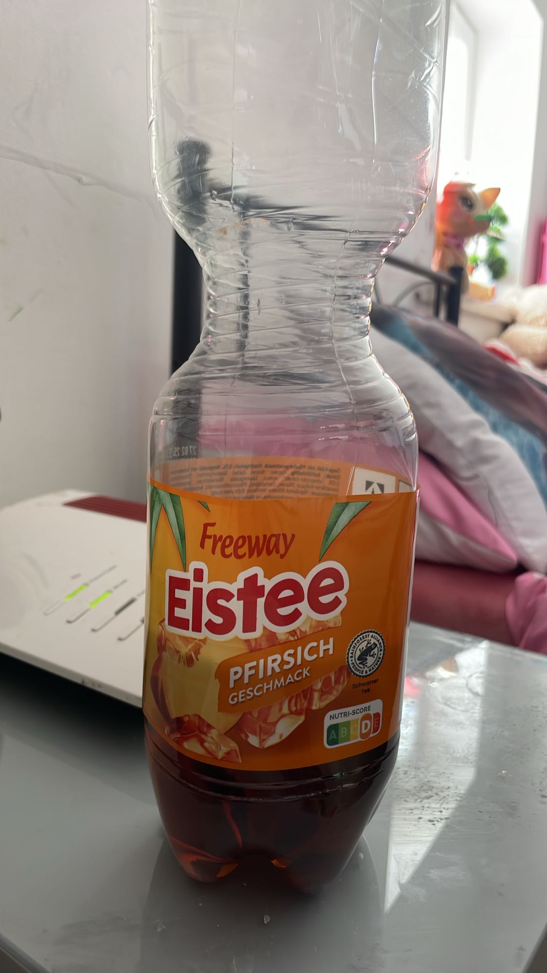 ledový čaj broskev