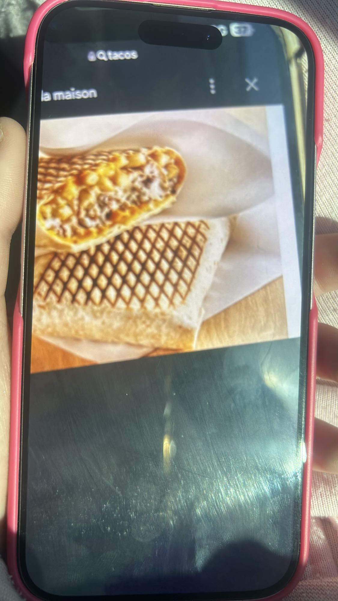 Tacos maison grillé