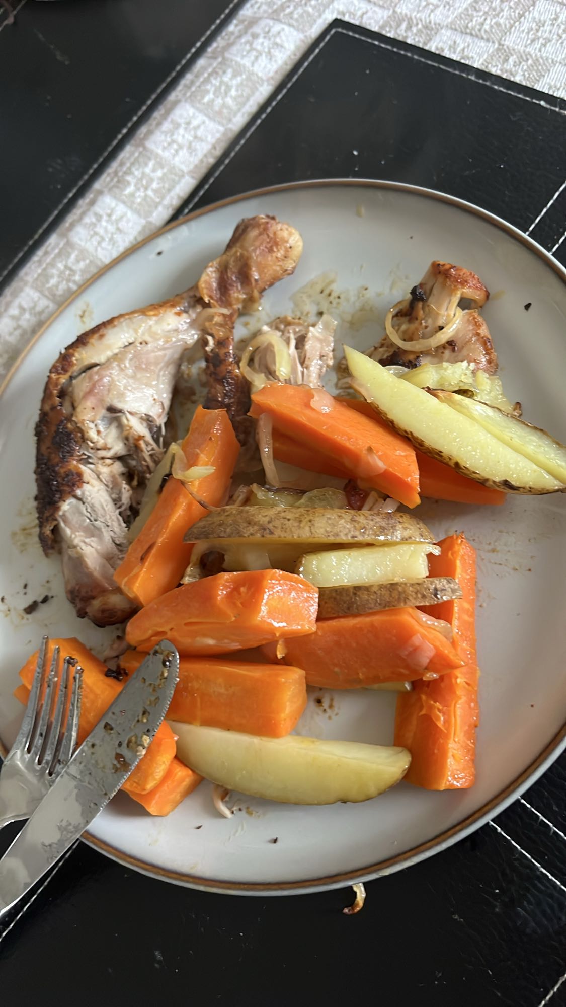 Kyckling med rotfrukter