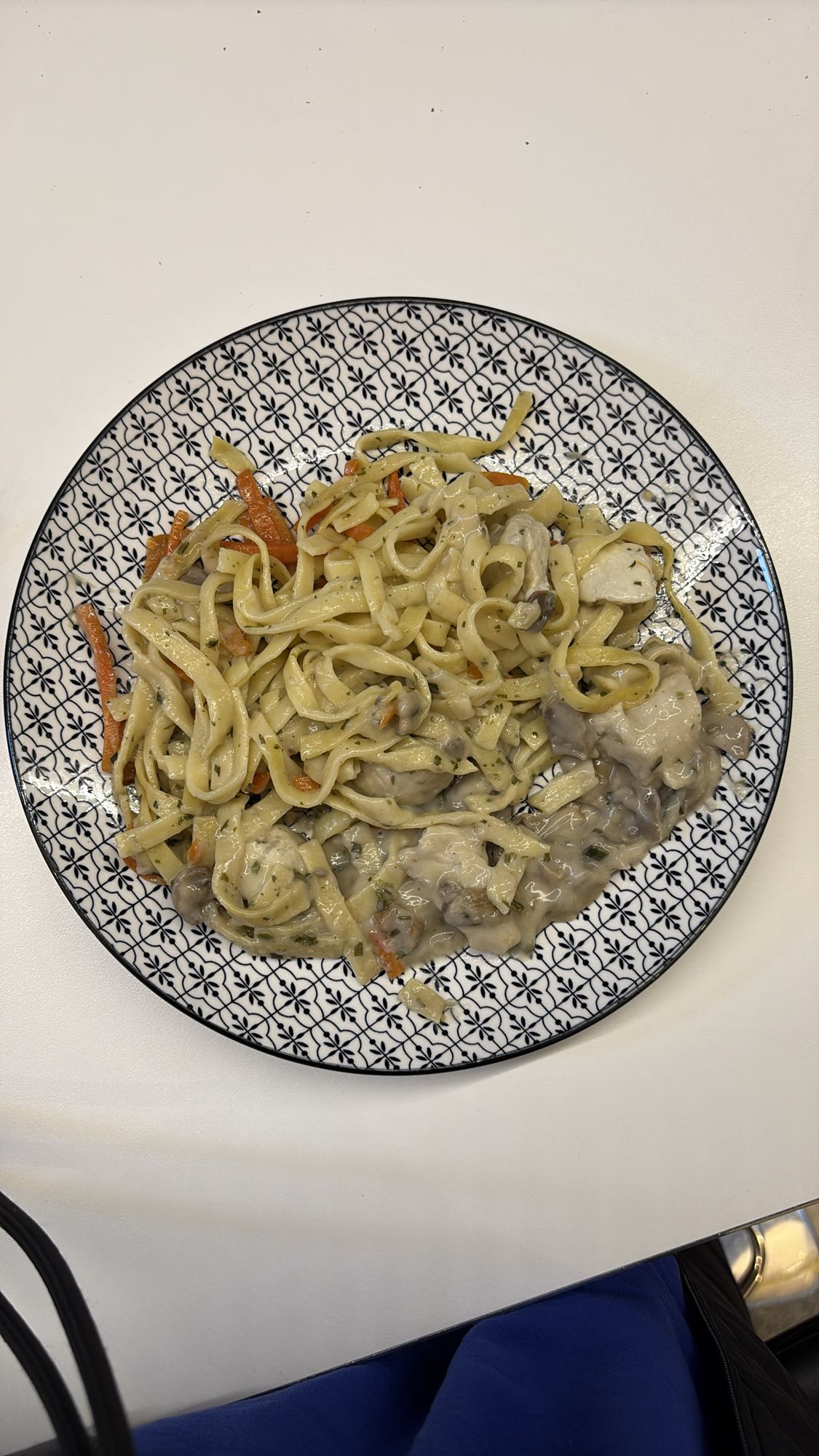 Tagliatelles au poulet