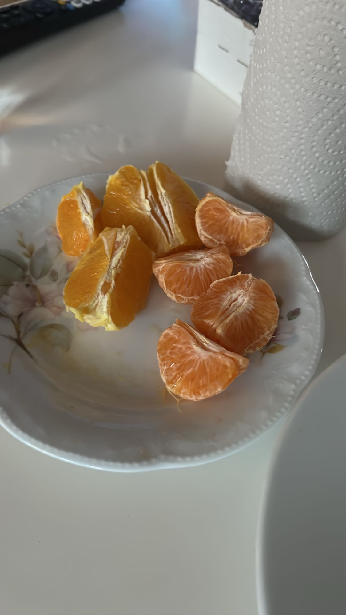 Apelsin och clementin