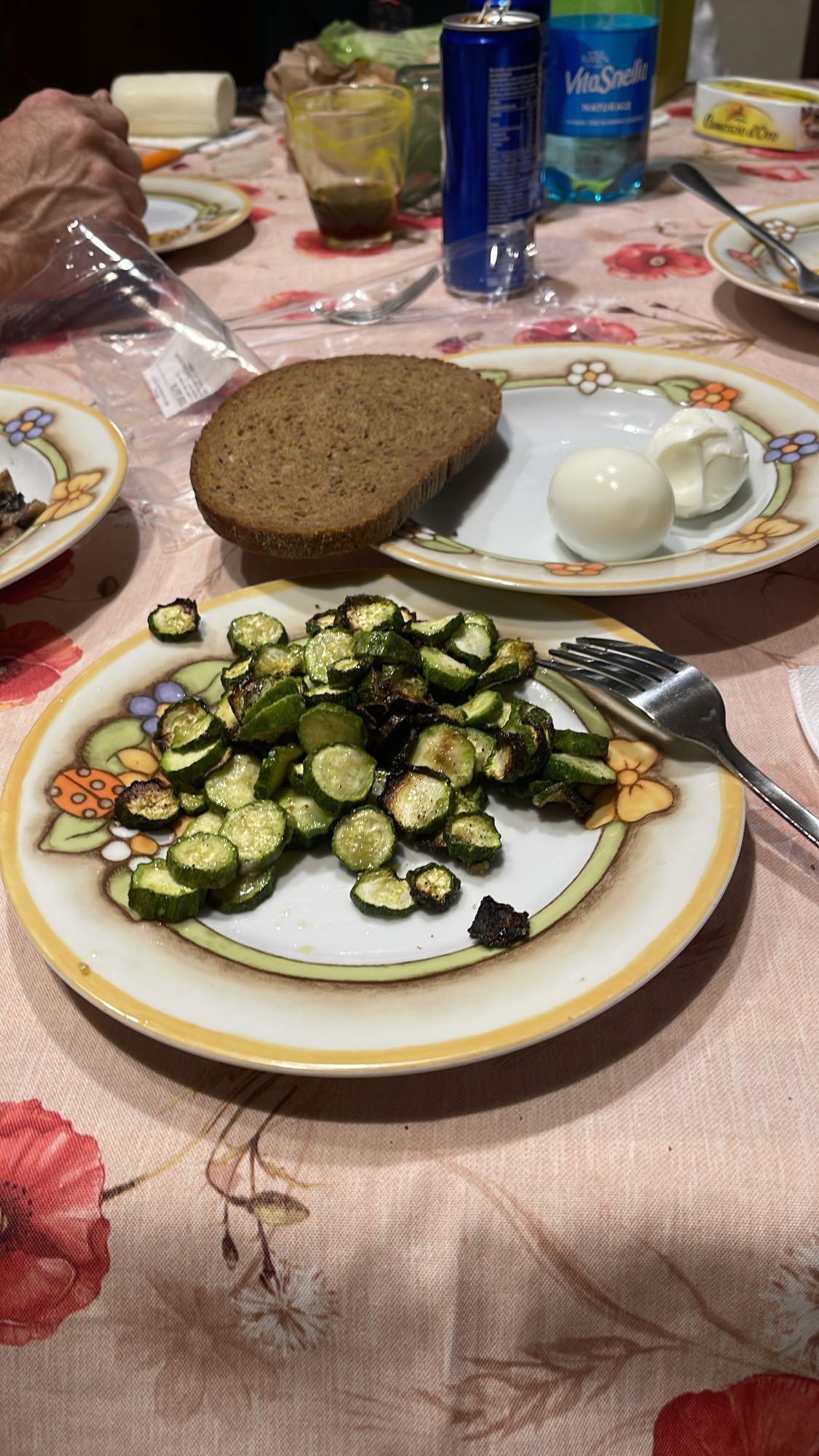 Zucchini Egg Toast Plate