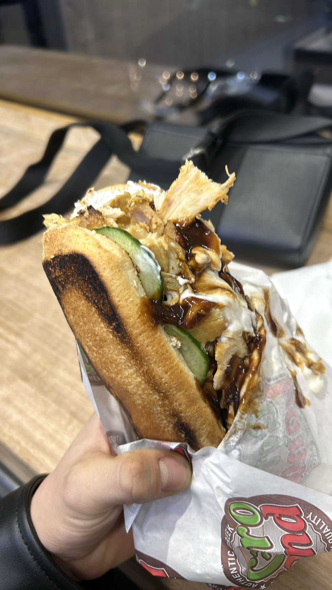 Chicken Gyro Sandwich