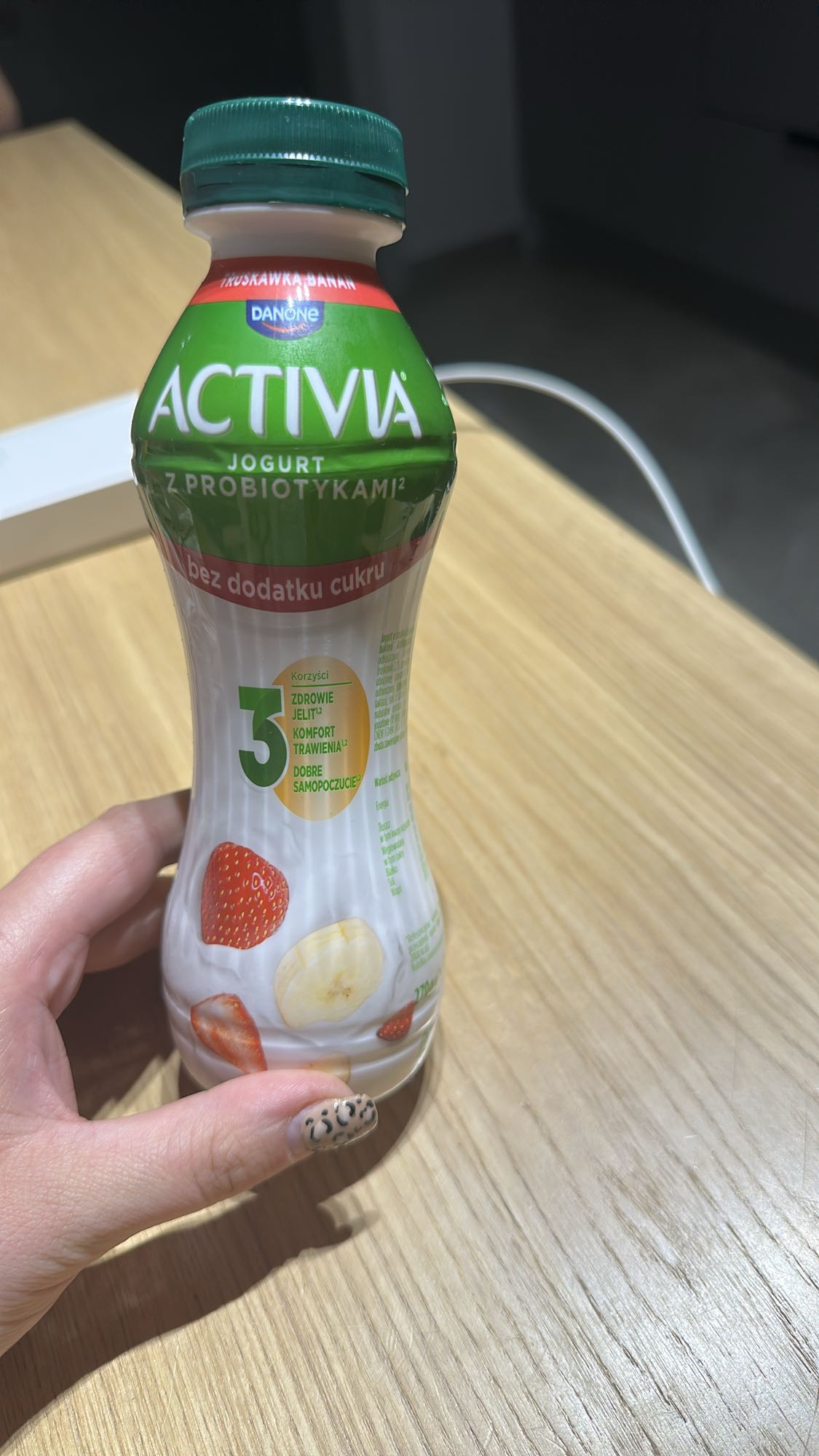 Jogurt truskawkowo-bananowy