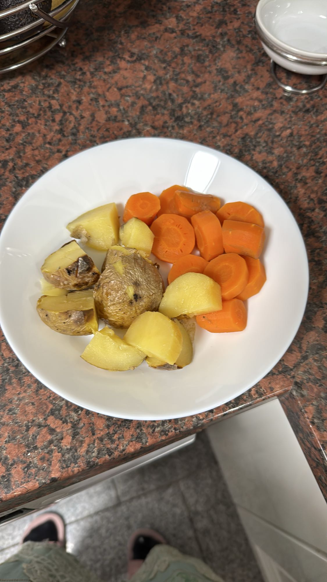 Kartoffeln und Karotten