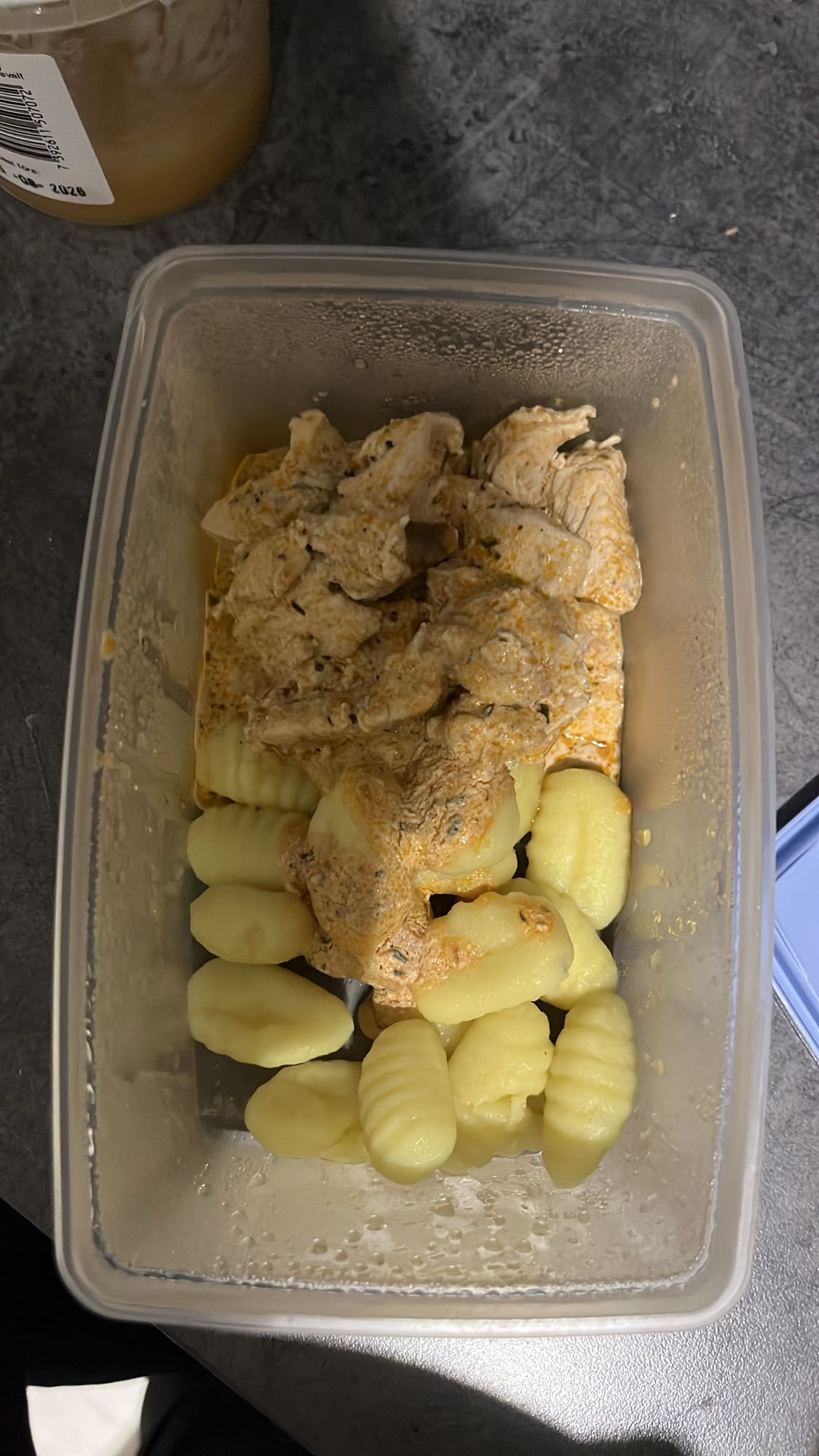 Kyckling med gnocchi