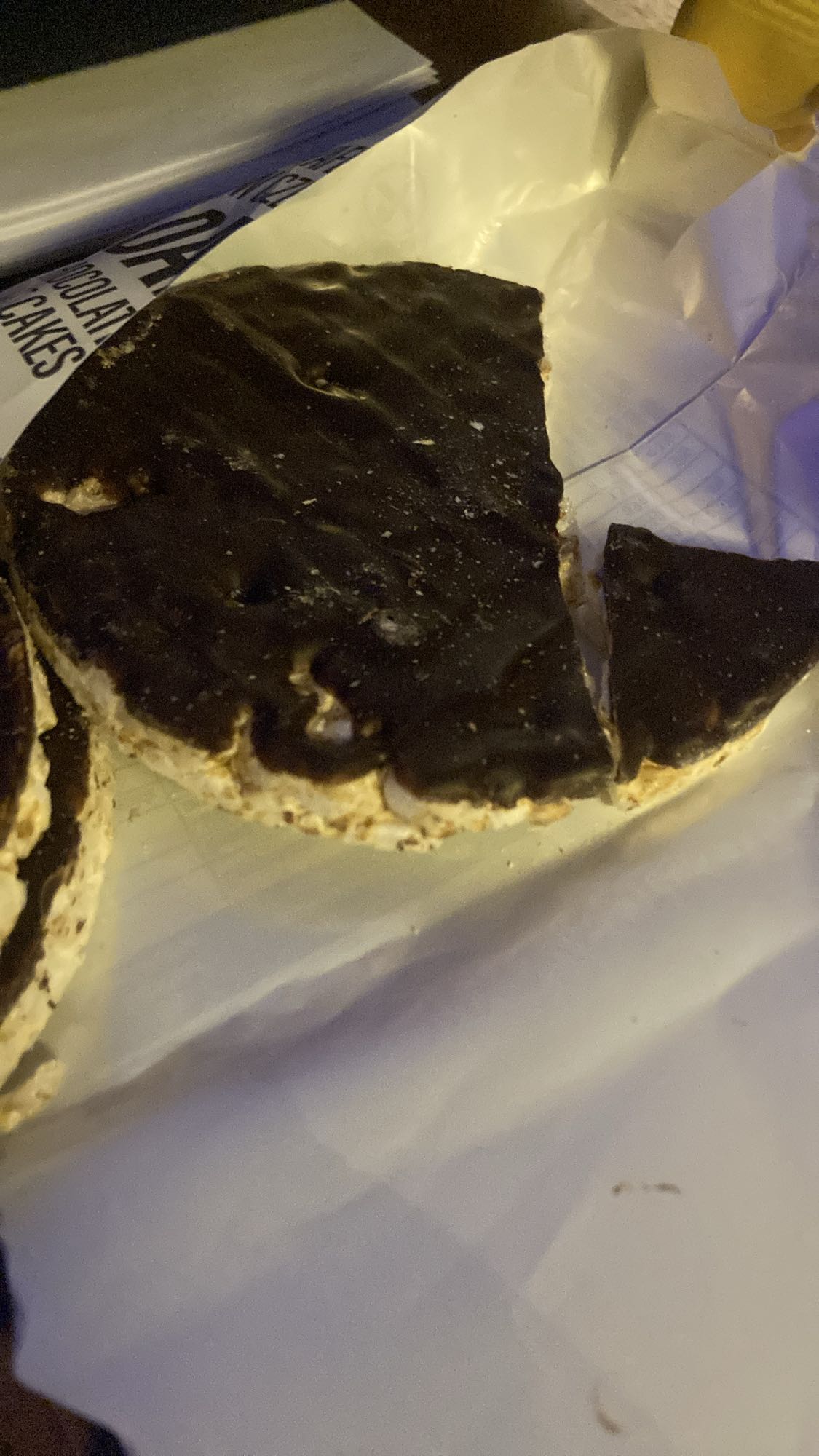 Chocolate Rice Cakes