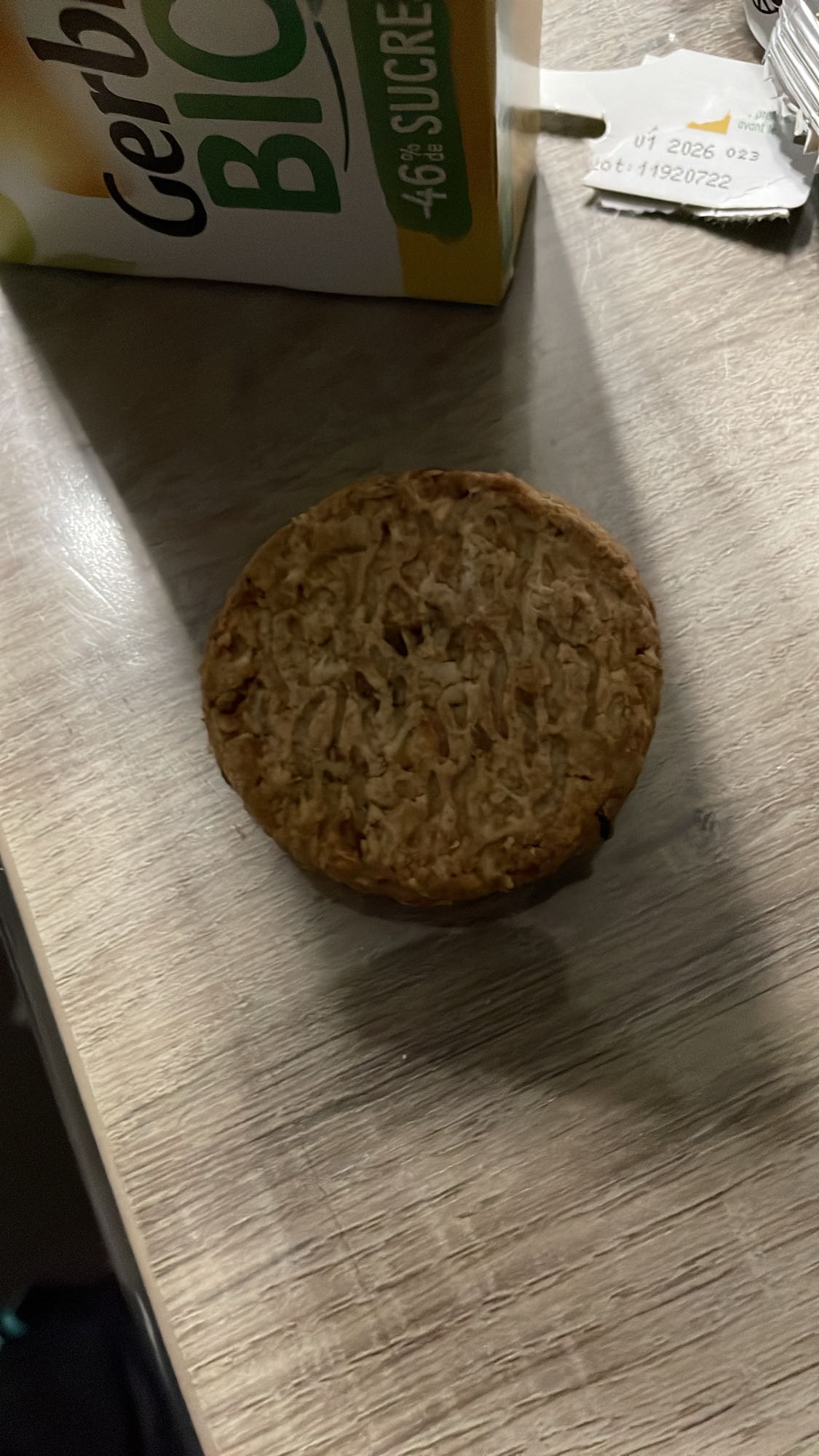 Biscuit bio aux céréales