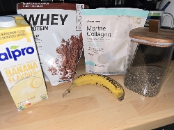 Smoothie protéiné banane