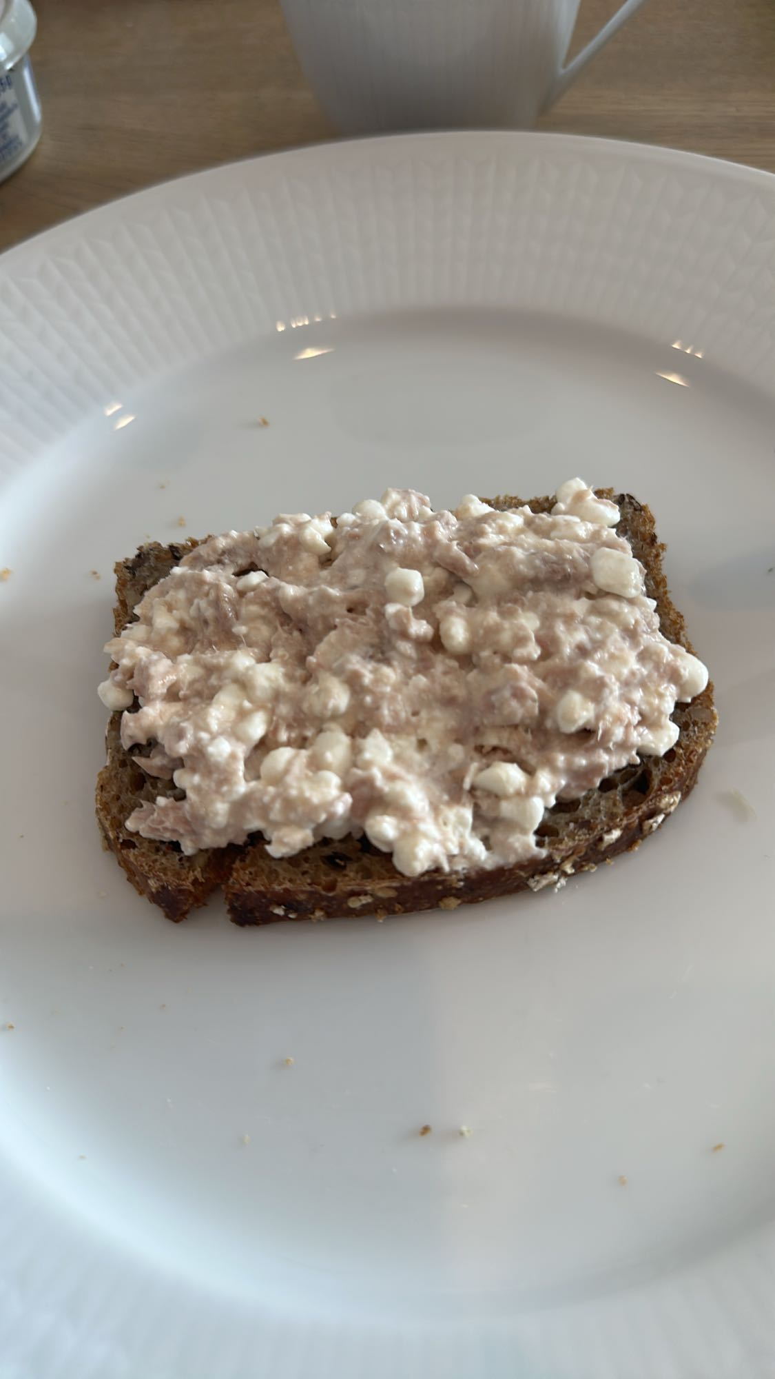 Cottage Tuna Rye Toast