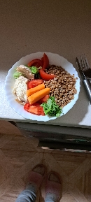 Chicken Lentil Salad