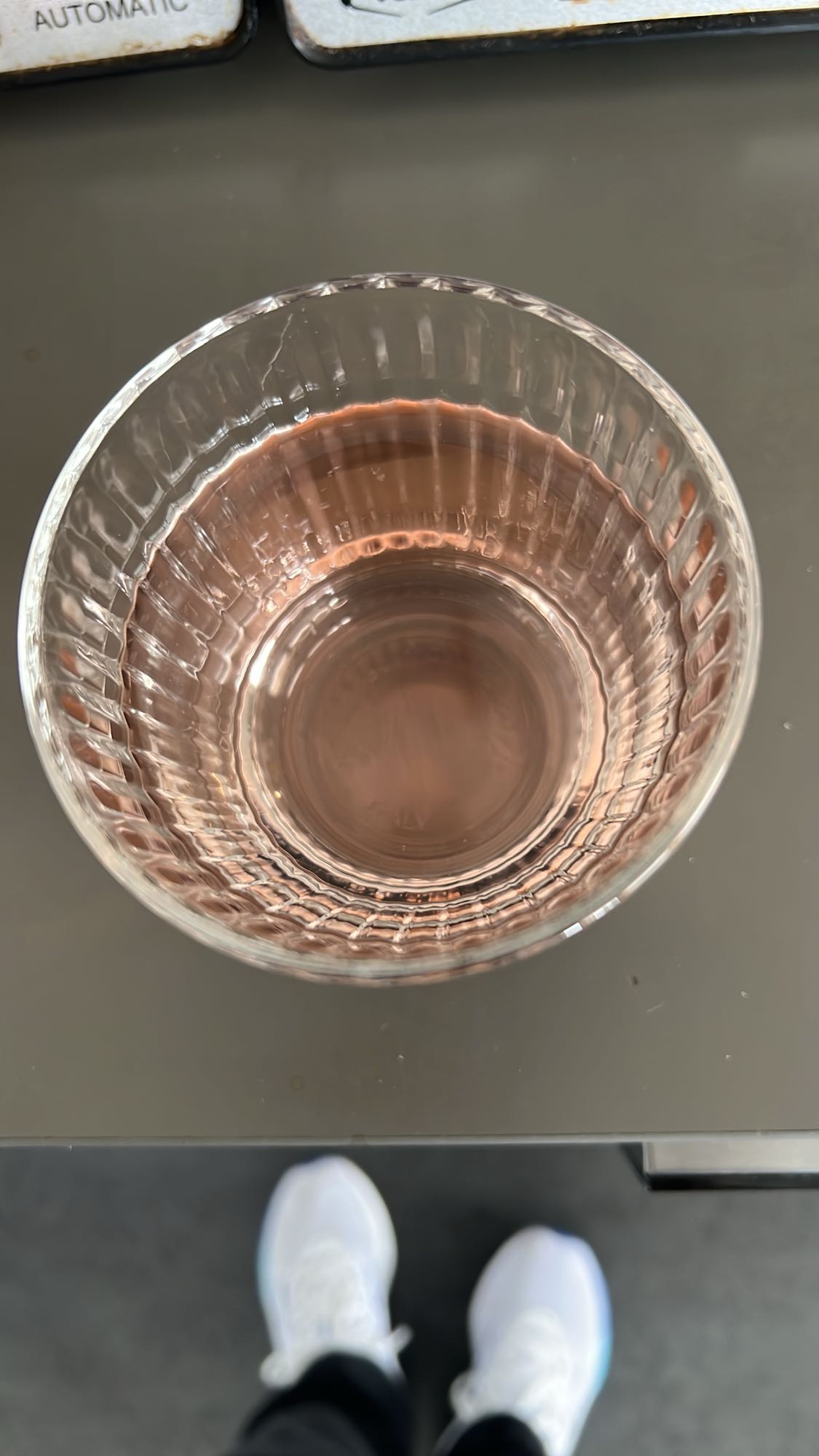 Glas med vatten