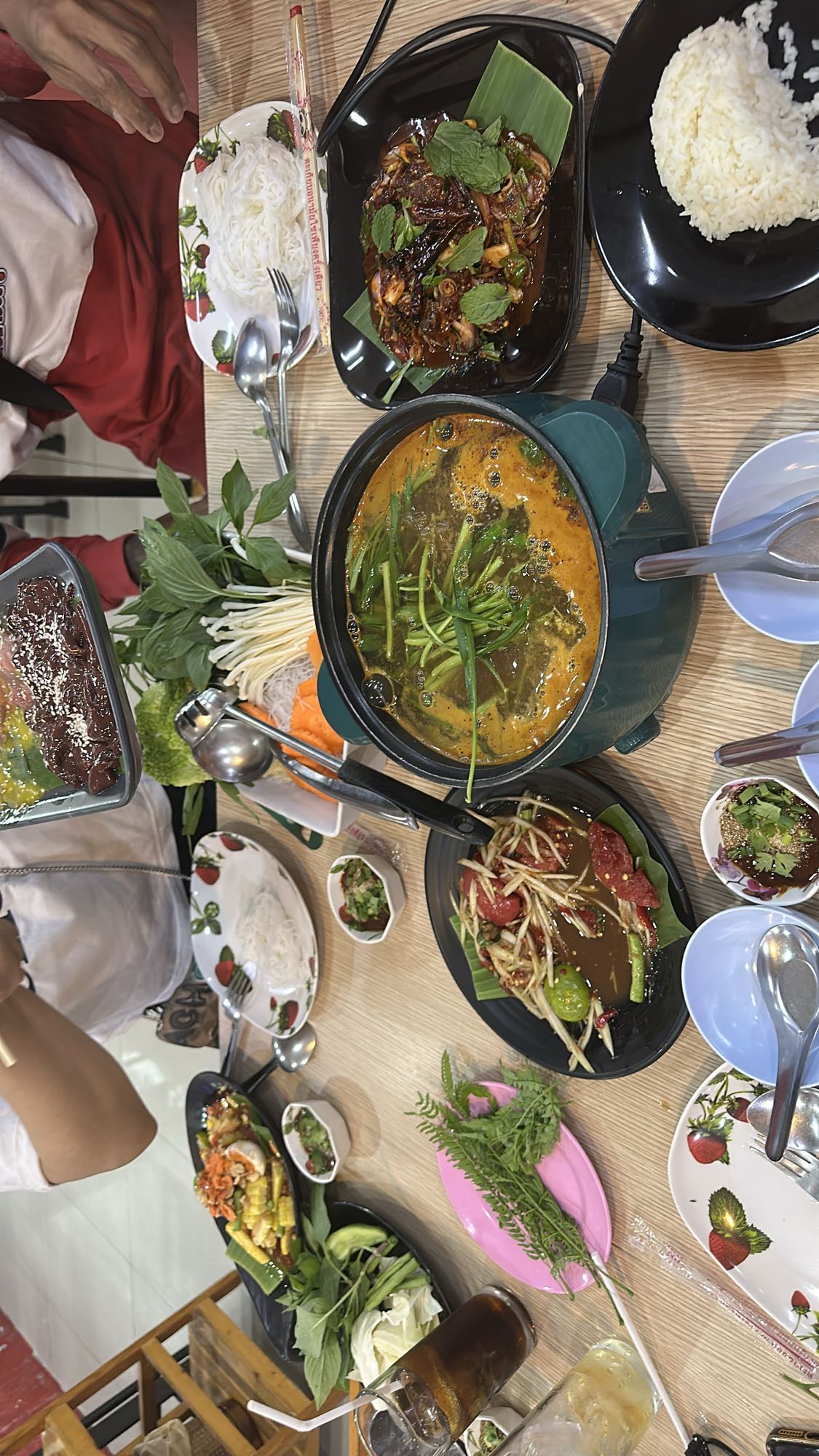 Thailändisches Hotpot-Set