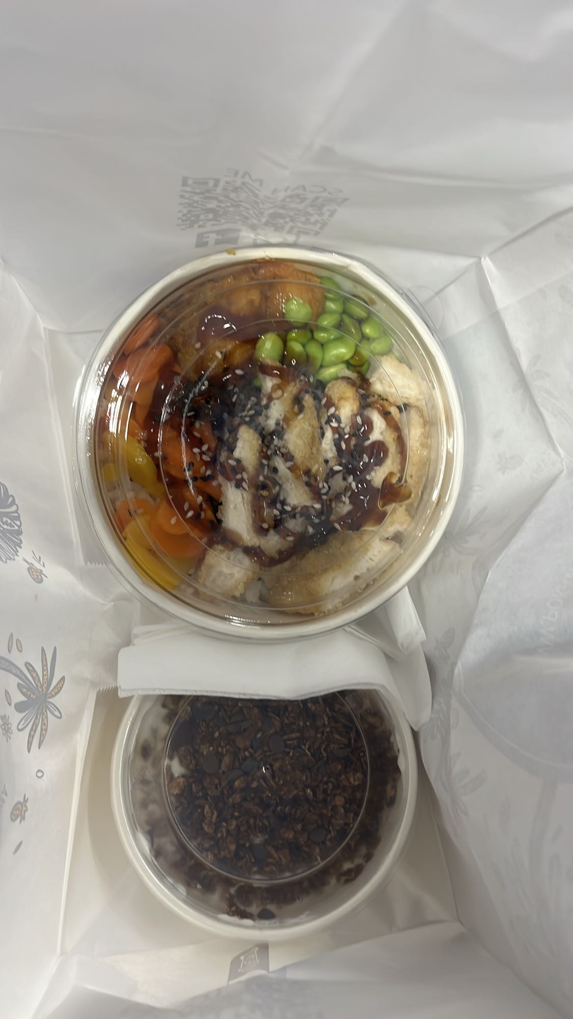 Bol de poulet teriyaki