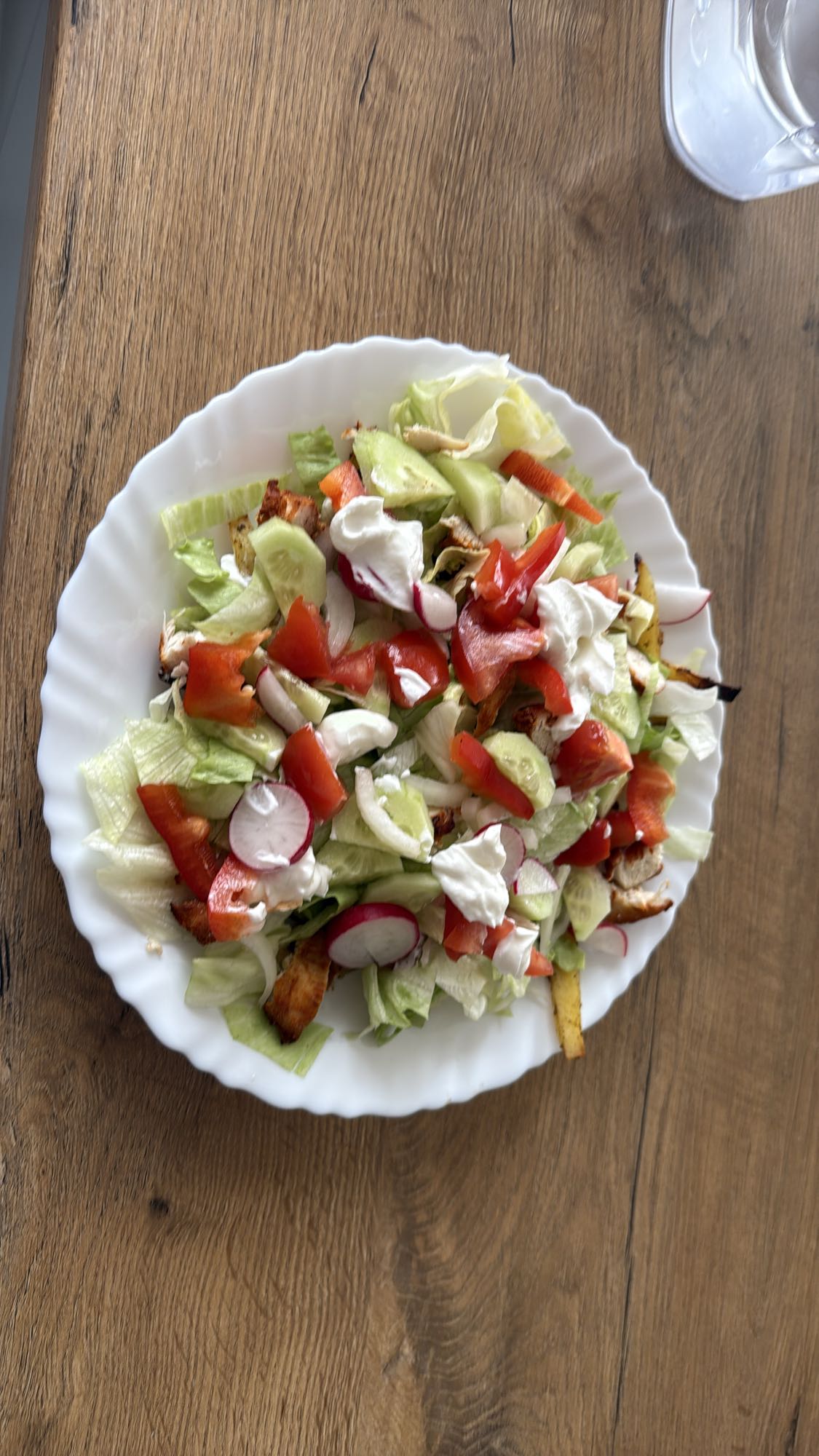 Sałatka z kurczakiem