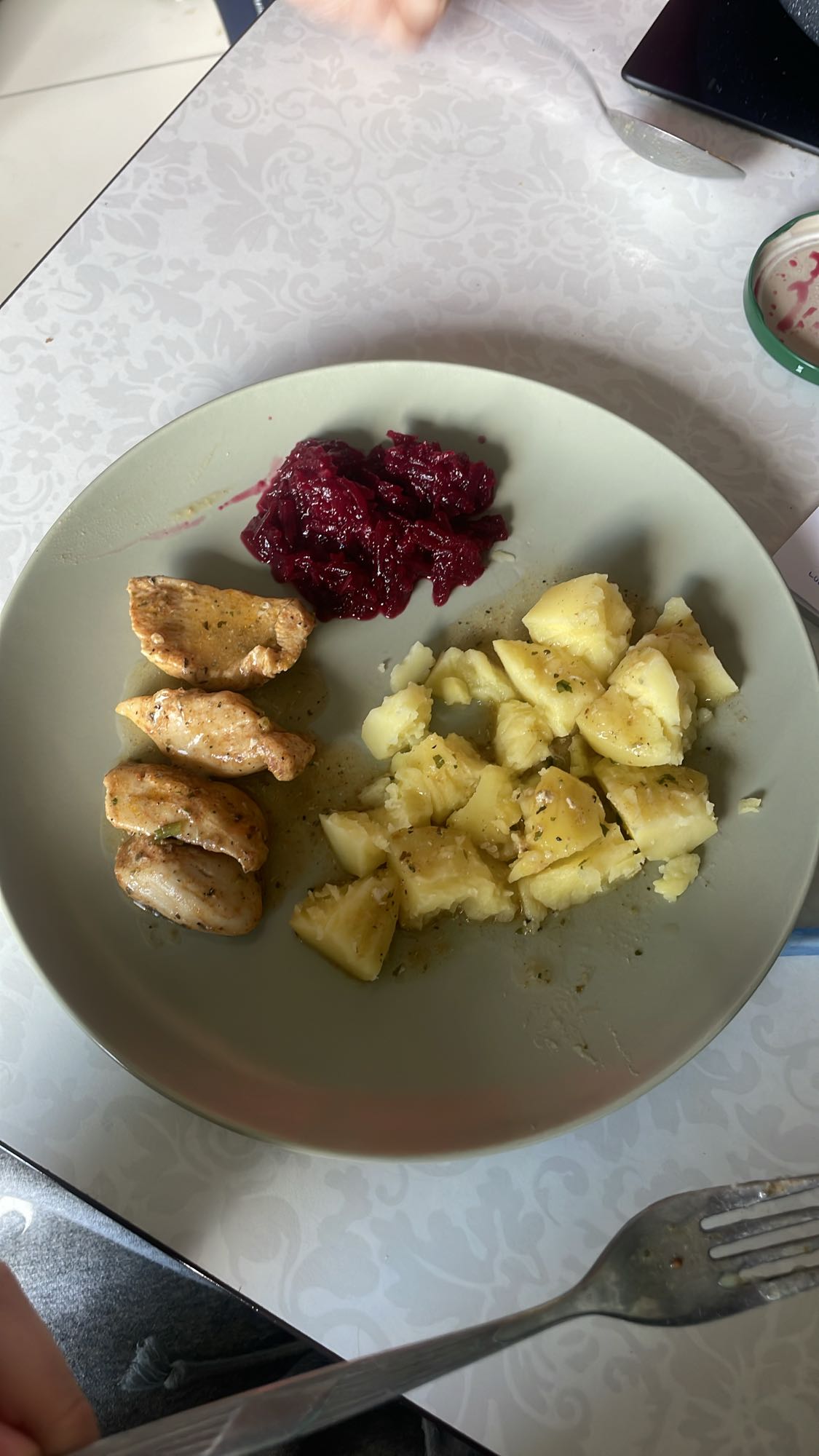 Kurczak z ziemniakami