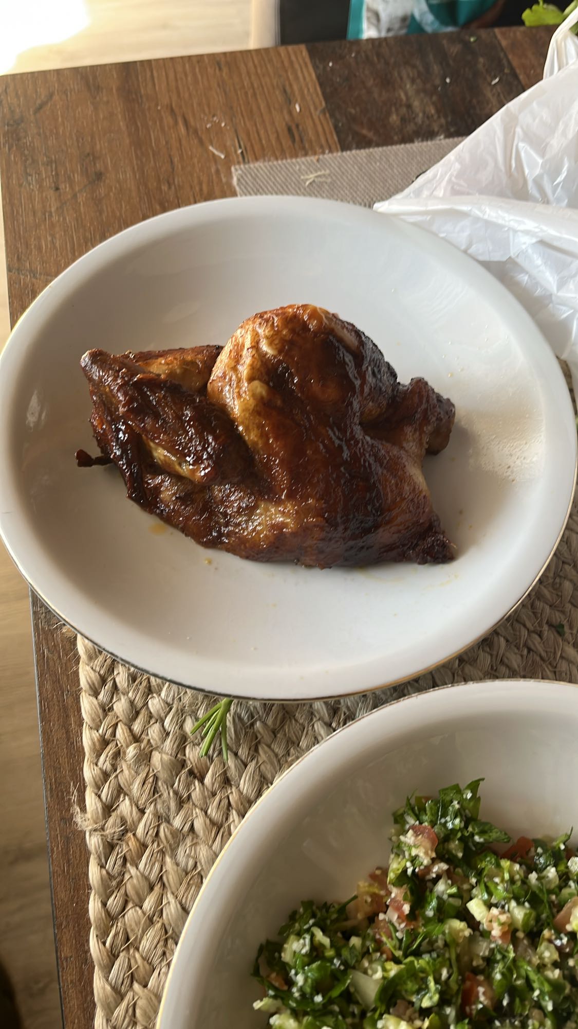 Gegrilltes Hähnchen