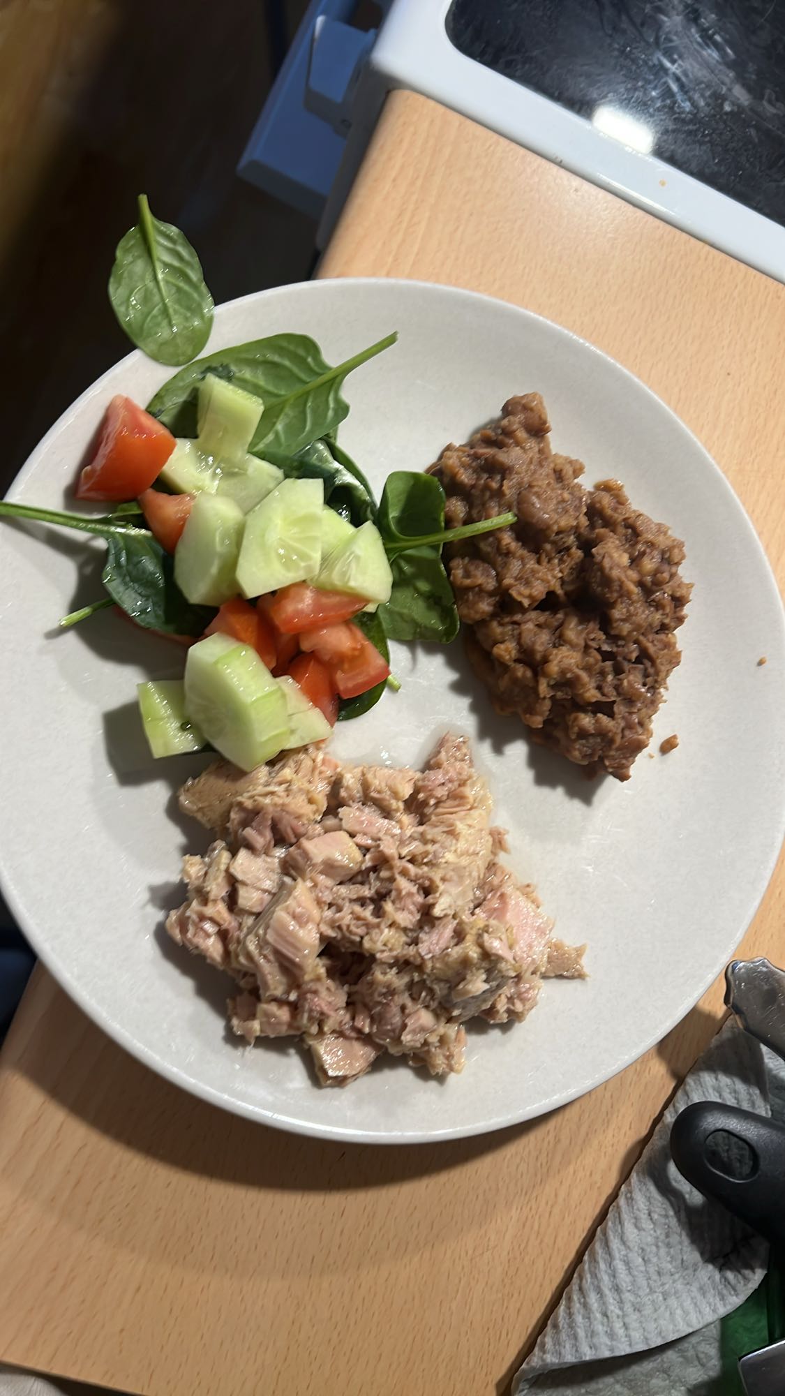 Tonfisk och bönsallad