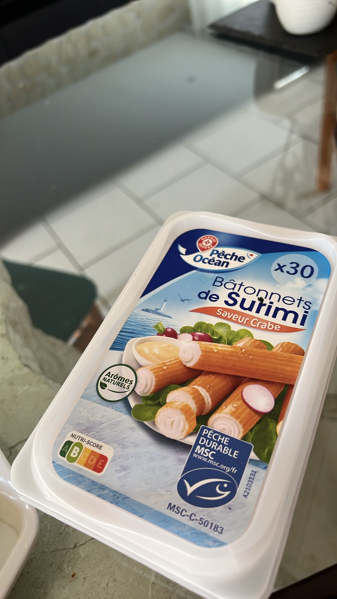 Bâtonnets de Surimi