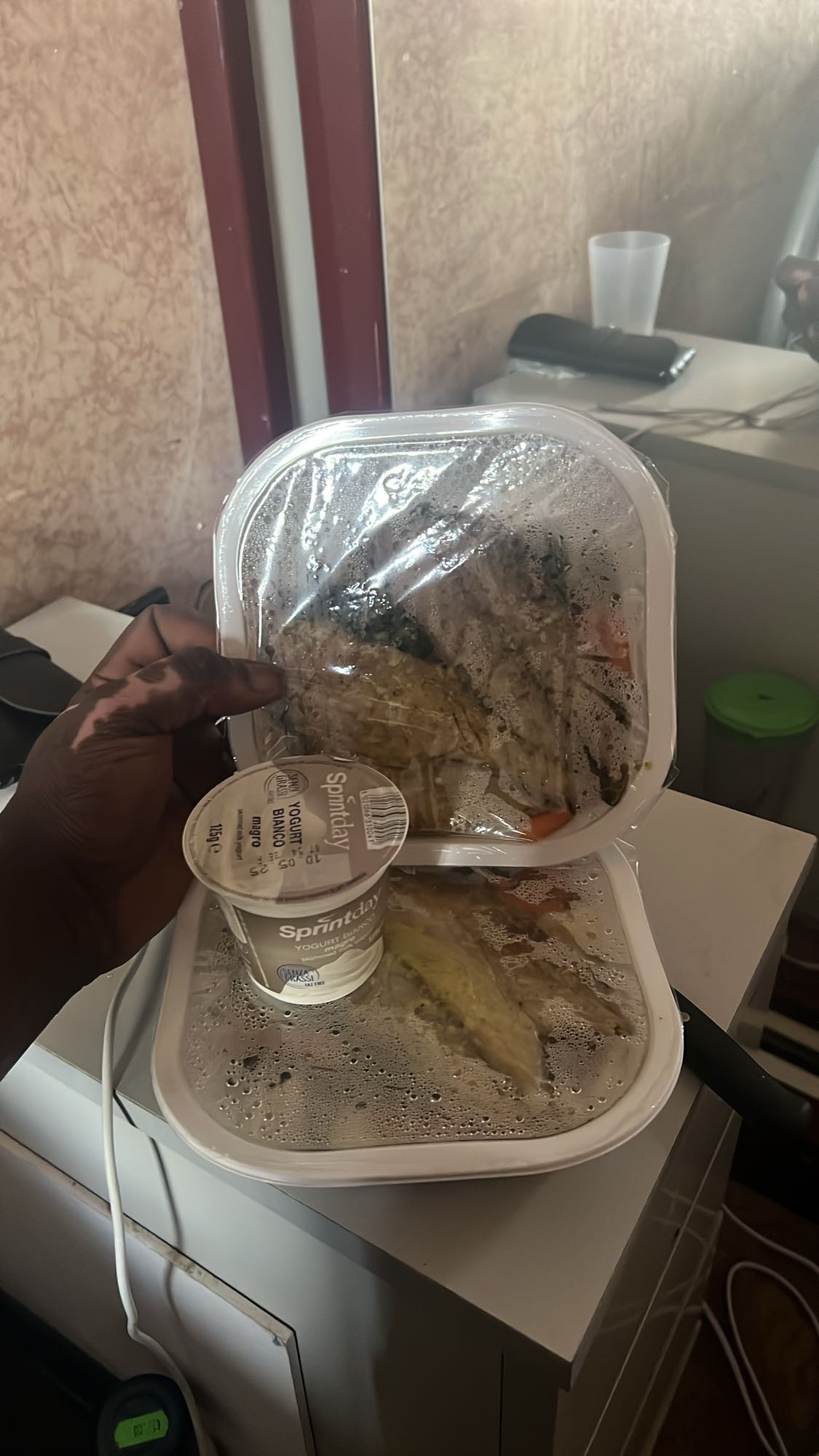 Poulet avec légumes