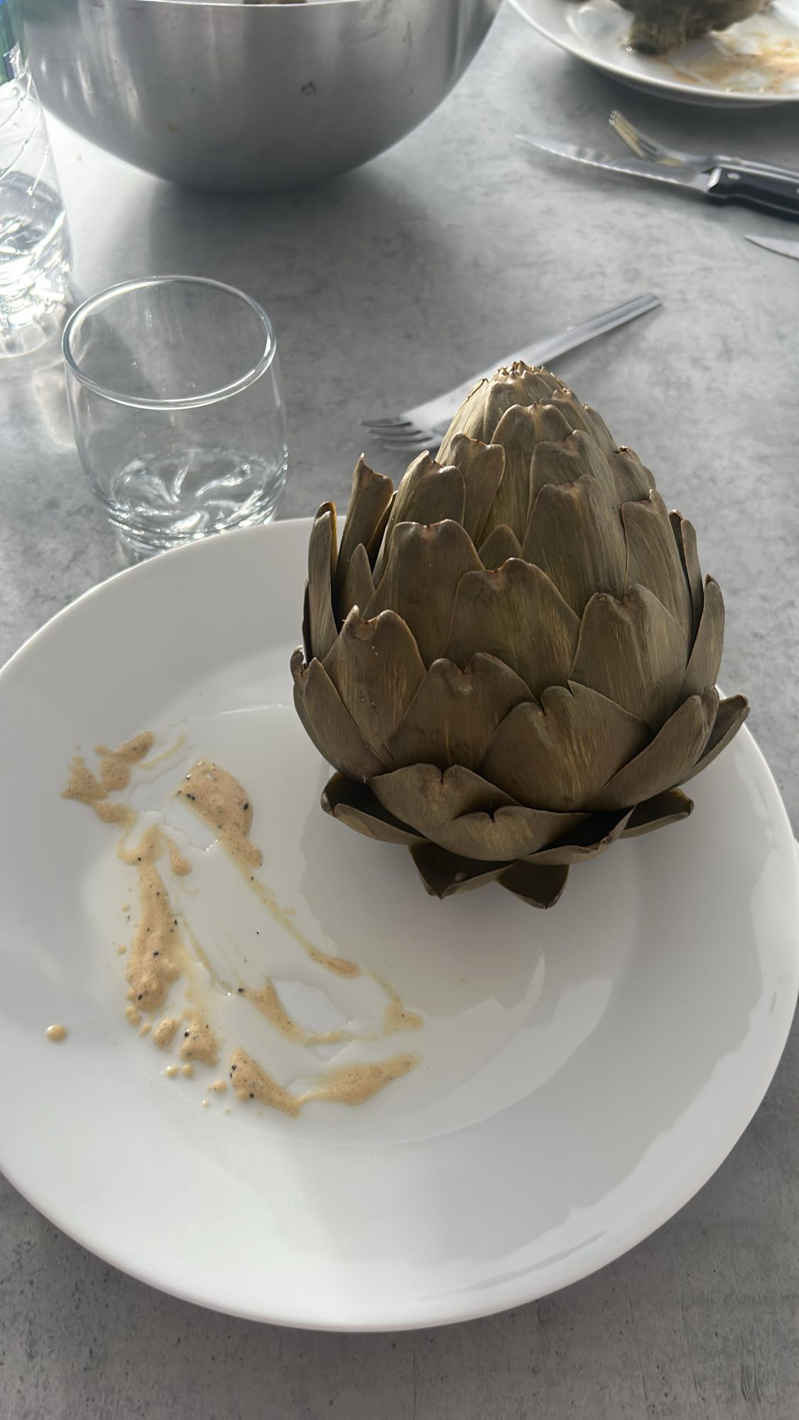 Artichaut vapeur