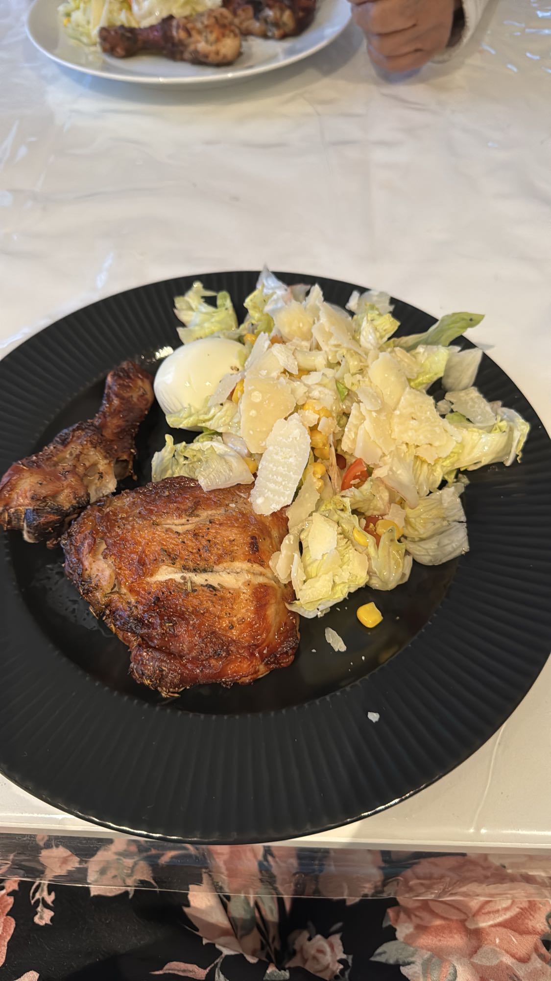 Grillad kyckling med sallad