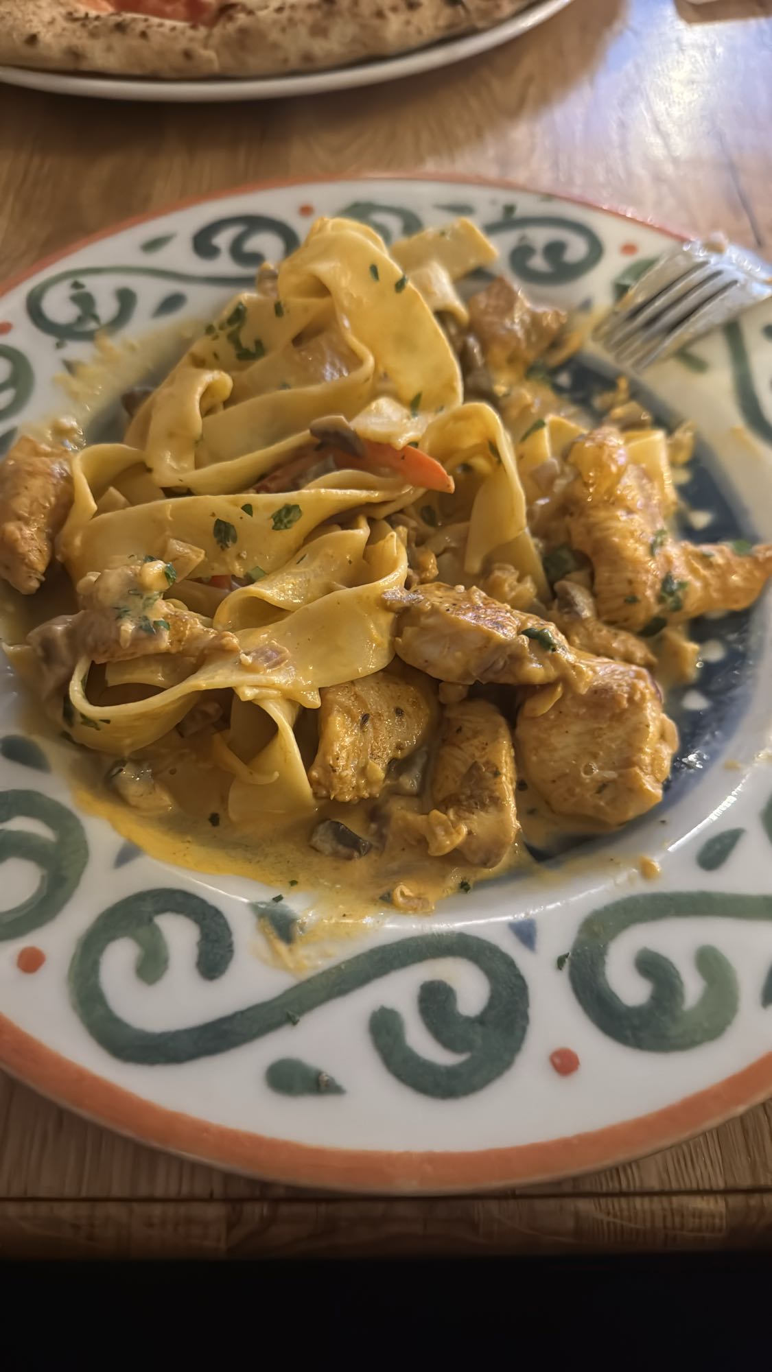 Tagliatelle z kurczakiem